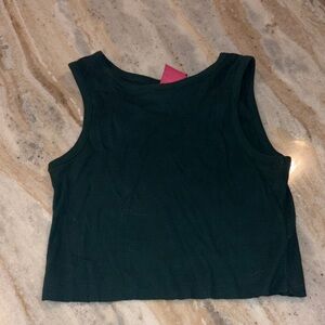 Zumiez Dark Green Crop Top
